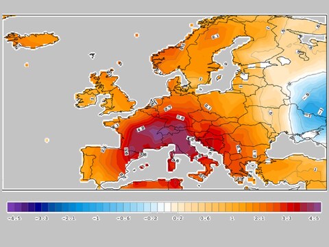 यूरोप में पिछले कुछ समय से गर्मी के नए रिकॉर्ड बन रहे हैं. (प्रतीकात्मक तस्वीर: Wikimedia commons)