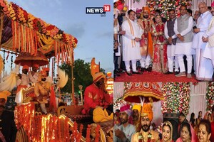 नरेंद्र सिंह तोमर की बेटी निवेदिता बनीं दुल्हन, आशीर्वाद देने पहुंचे VVIP, जानें कौन हैं दामाद नीरज सिंह भाटी