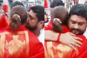 मंदिर के बाहर कृति सेनन को KISS करते ही... विवादों में घिरे ‘आदिपुरुष’ के डायरेक्टर, जमकर ट्रोल हो रहे ओम राउत