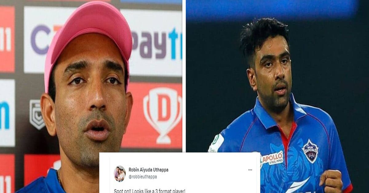 Ashwin’s old tweet went viral, said something about the young batsman, Uthappa reminded
