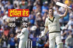 Photo Of The Day: बल्लेबाज की हवा में उछलती तस्वीर में छिपी है WTC Final की पूरी कहानी
