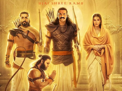 Prabhas, Adipurush, Om Raut, Kriti Sanon, Om Raut surrounded in controversy, Om Raut Brutally Trolled, Om Raut kissed Kriti Sanon outside the temple, Kriti Sanon and Om Raut, Kriti Sanon and Om Raut Viral video, Kriti Sanon Viral Video, Om Raut Viral Video, Adipurush Director, Adipurush Director Om Raut Trolled