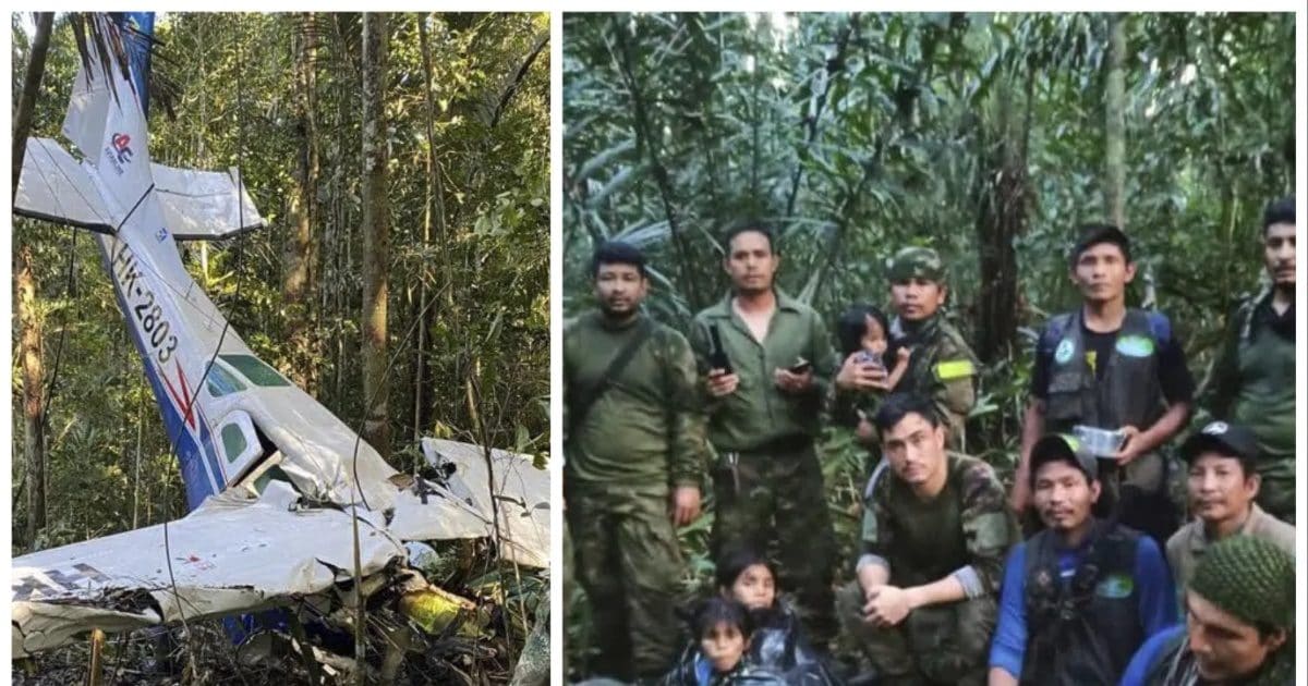 Plane Crash: विमान हादसे के बाद लापता थे 4 बच्चे, 40 दिन बाद अमेजन के ...