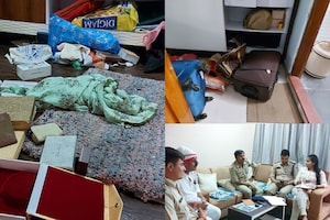 PHOTOS: कमरे में सो रहे थे पति-पत्नी, नकाबपोशों ने बांधे हाथ-पैर, 50 लाख की ज्वैलरी-कैश लेकर हो गए फुर्र