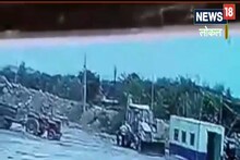 JCB का पुर्जा खोलते ही टायर में हुआ ब्लास्ट, युवक की दर्दनाक मौत, वीडियो आया सामने