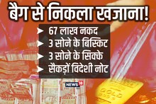 ट्रेन में सफर कर रहे यात्री के बैग से निकला खजाना, नोट गिनते-गिनते थक गई पुलिस!
