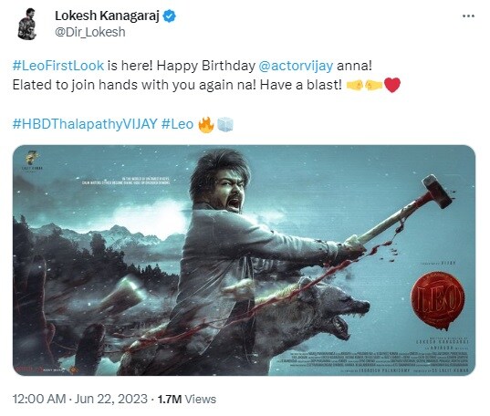 leo first look, leo poster, lokesh kanagraj, leo first song, Thalapathy Vijay, Thalapathy Vijay Age, Thalapathy Vijay Birthday,Thalapathy Vijay Birthday Special, Thalapathy Vijay Movies, Thalapathy Vijay Wife, Thalapathy Vijay New Movie, Thalapathy Vijay Instagram, Thalapathy Vijay Family, Thalapathy Vijay Height, Thalapathy Vijay Net Worth, Vijay Car Collection, Thalapathy Vijay Education