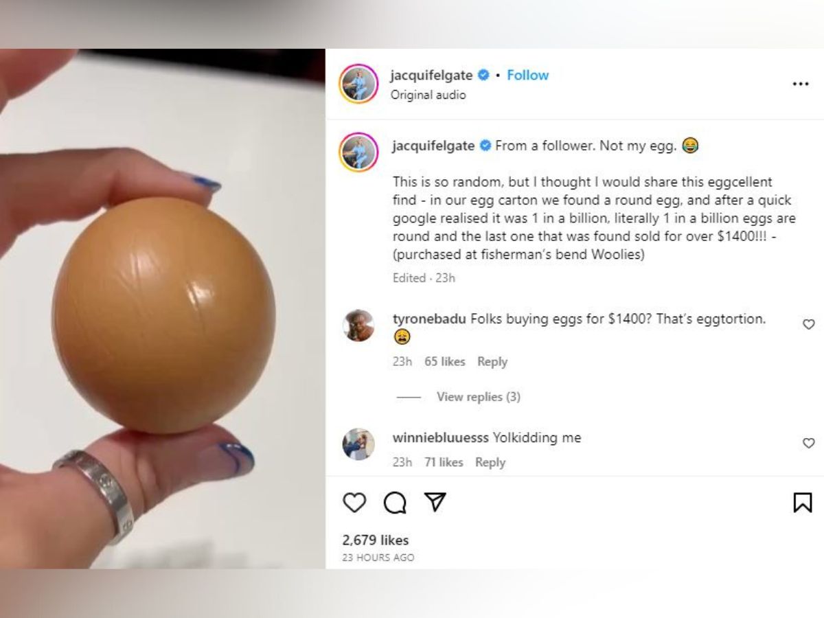perfect round egg 1