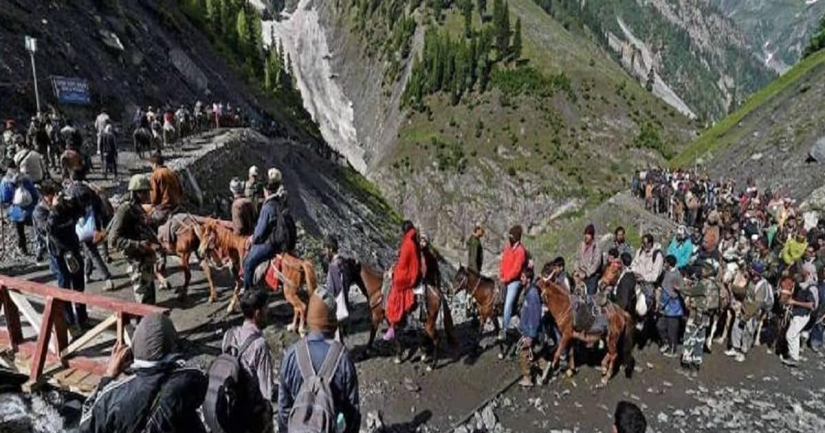 Amarnath Yatra 2023: बाबा बर्फानी के भक्तों के लिए बड़ी खबर, अमरनाथ यात्रा पर फिलहाल रोक, यह है वजह - Amarnath yatra 2023 stopped due to bad weather shrine board jammu kashmir - News18 हिंदी