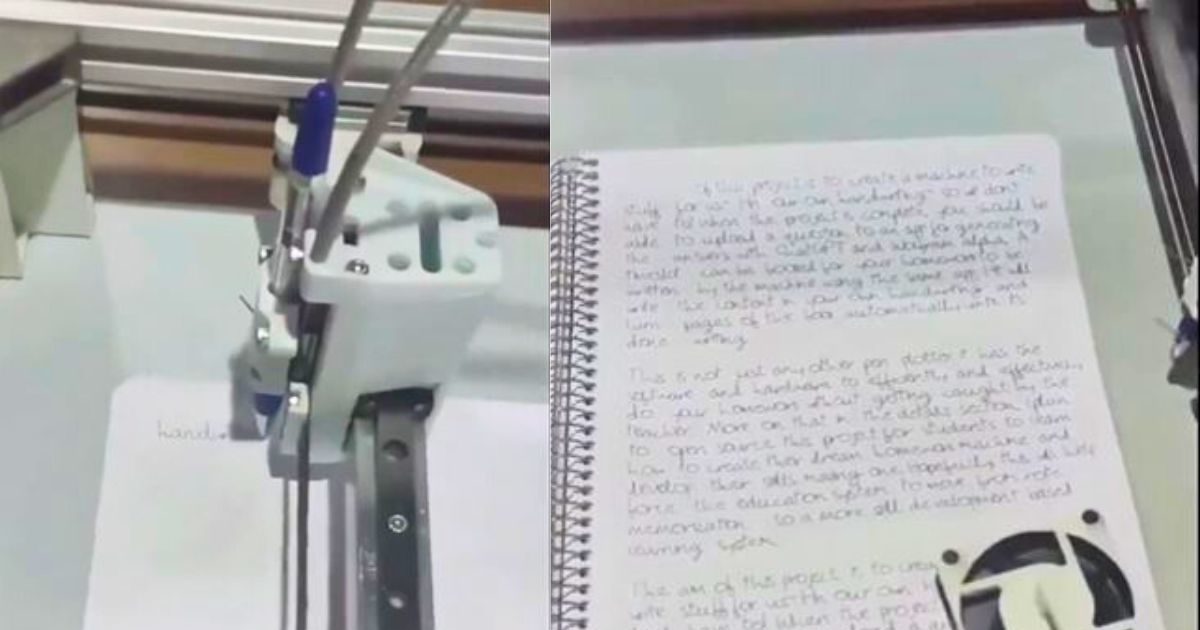 मशीन से पूरा कर लिया होमवर्क, हैंड राइटिंग देखकर लोग हैरान, असली-नकली ...
