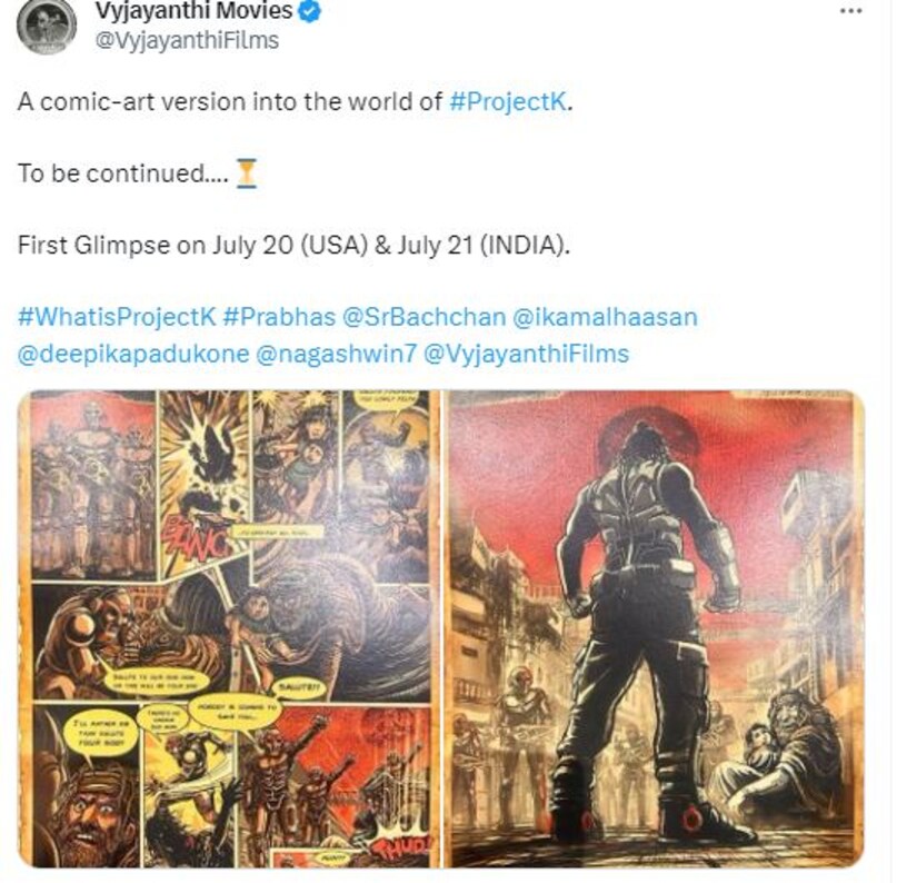 Project K Comicon 'आयरन मैन' से हुई तुलना, तो पोस्टर किया डिलीट, क्या है 'प्रोजेक्ट के ...