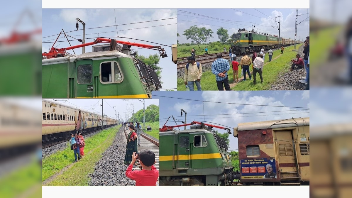 बिलासपुर-भोपाल एक्सप्रेस पर OHE लाइन का तार टूटकर गिरा, यात्रियों में मचा हड़कंप