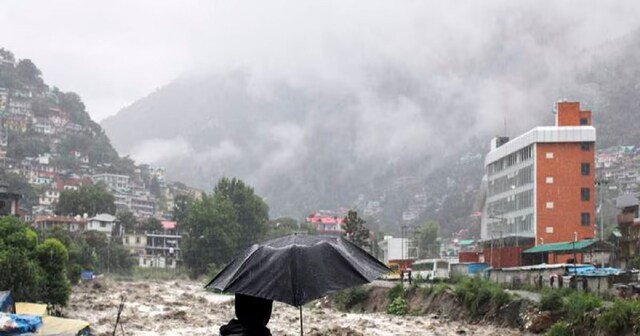 Rain updates Himachal pradesh cloudburst in Solan Temple collapses in ...