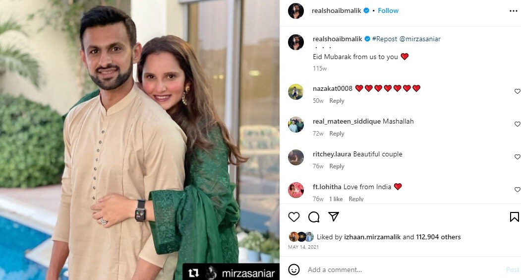 Sania Mirza, Shoaib Malik,