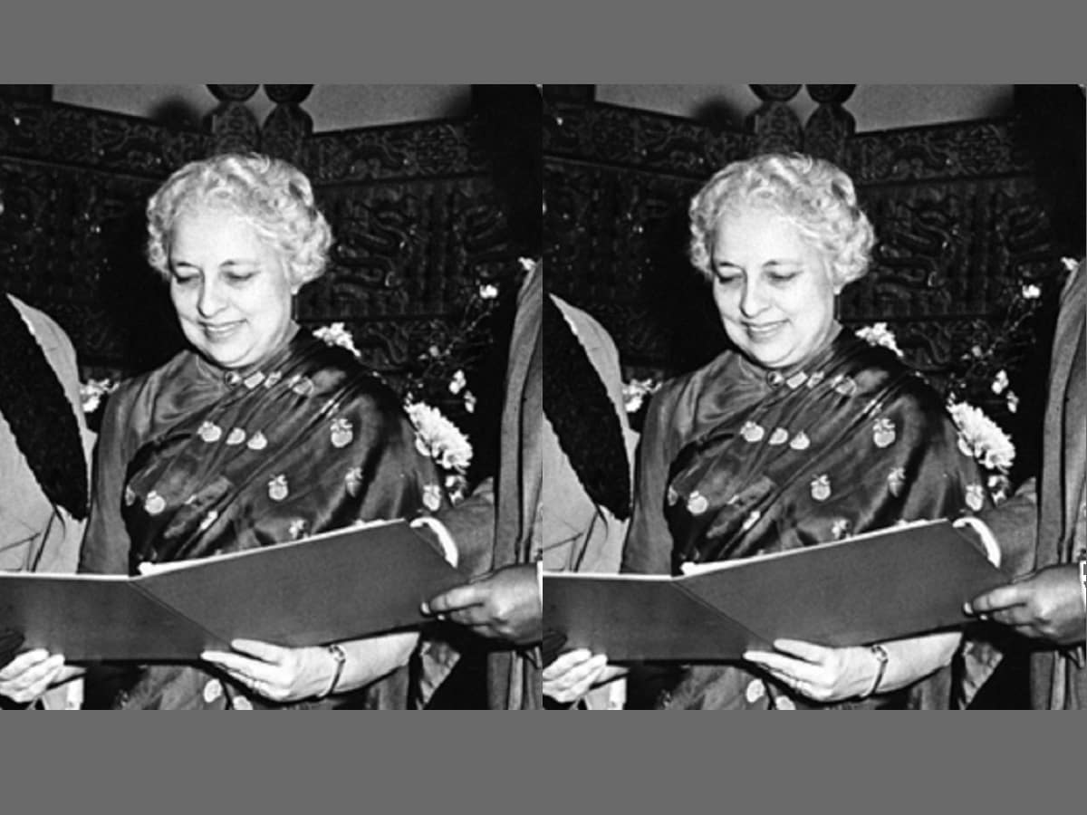 Vijaya Lakshmi Pandit Birth Anniversary Nehru Sister Who Opposed ...