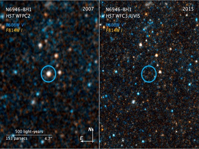 अंतरिक्ष में अचानक गायब हो गया ये विशालकाय तारा, सूरज से 25 गुना था बड़ा! अंतरिक्ष में अचानक गायब हो गया ये विशालकाय तारा, सूरज से 25 गुना था बड़ा!