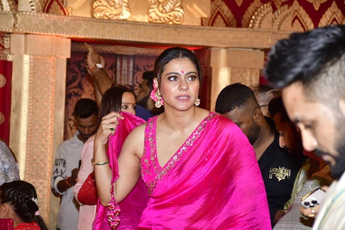 Kajol Durga Puja Look