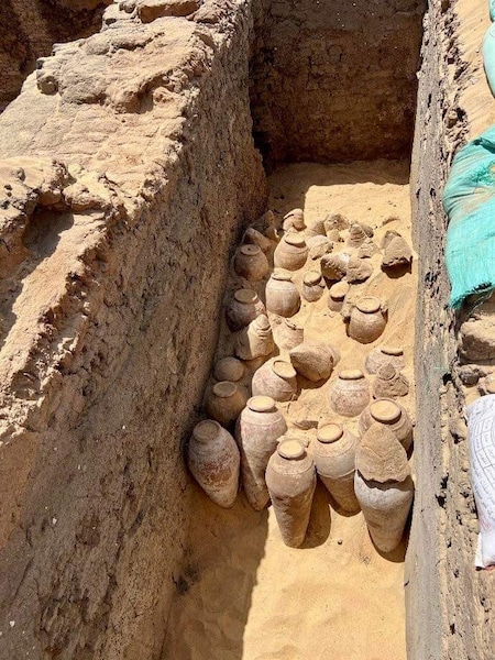 FOTO: bevanda alcolica di 5.000 anni trovata qui, vaso sigillato trovato nella tomba della regina, guarda le foto storiche