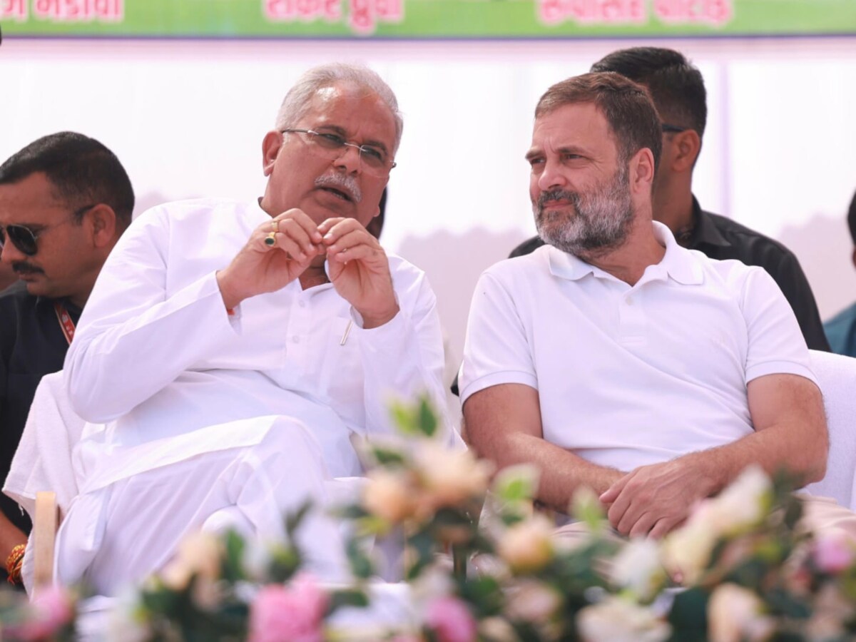 राहुल गांधी के 2 ऐलान- छत्तीसगढ़ में KG से PG तक की पढ़ाई फ्री, तेंदुपत्ता चुनने वालों के लिए भी बड़ी घोषणा - Rahul gandhi announce kg to pg free education medical
