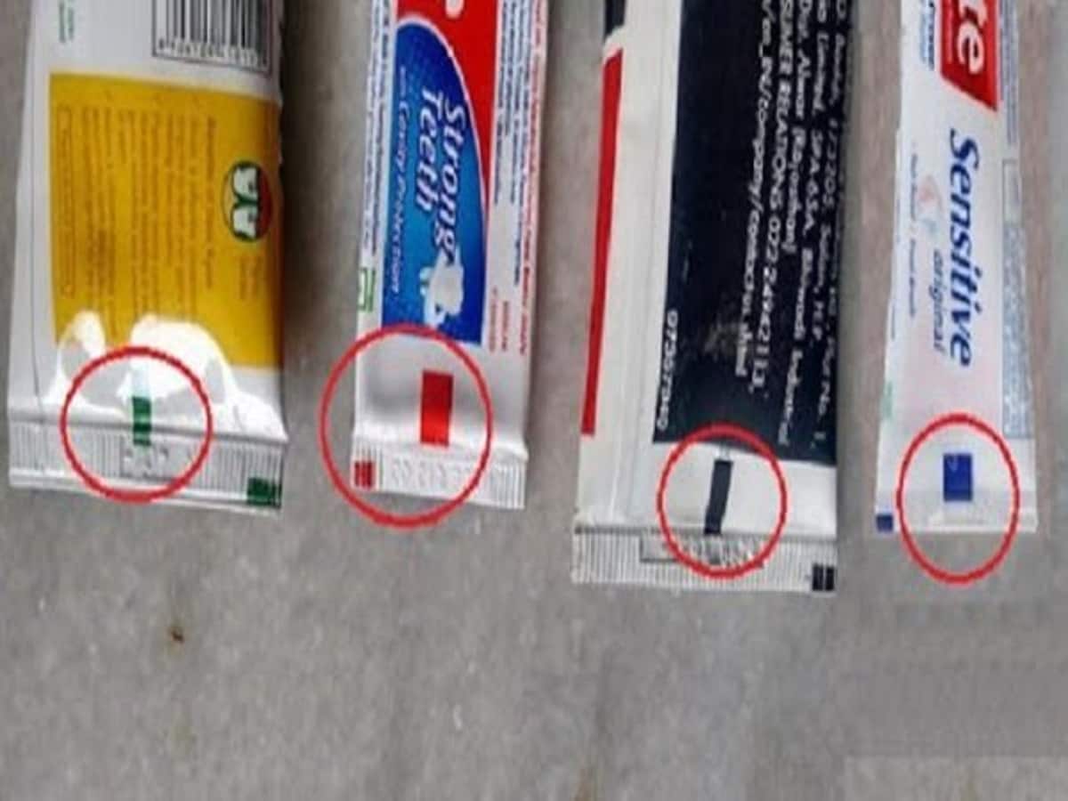 toothpaste tube colour