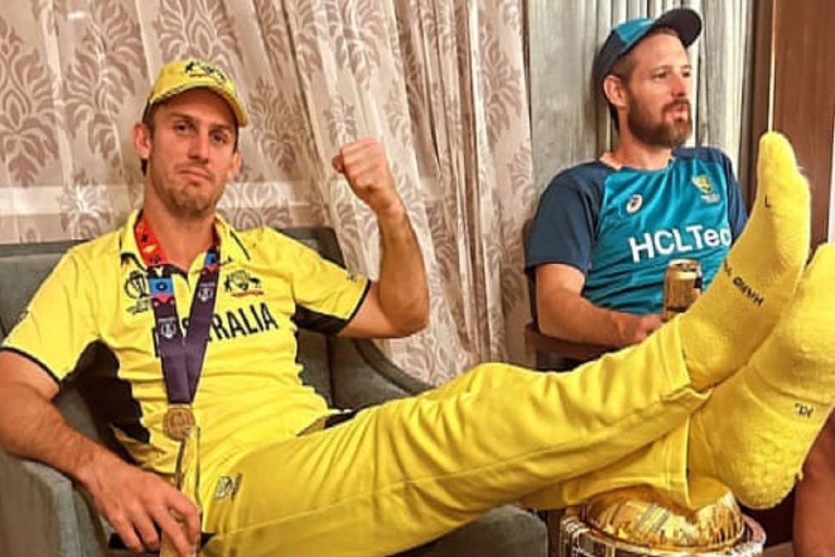 ट्रॉफी पर पैर रखने वाले मिचेल मार्श को किए पर पछतावा नहींं, कहा- मैं दोबारा...