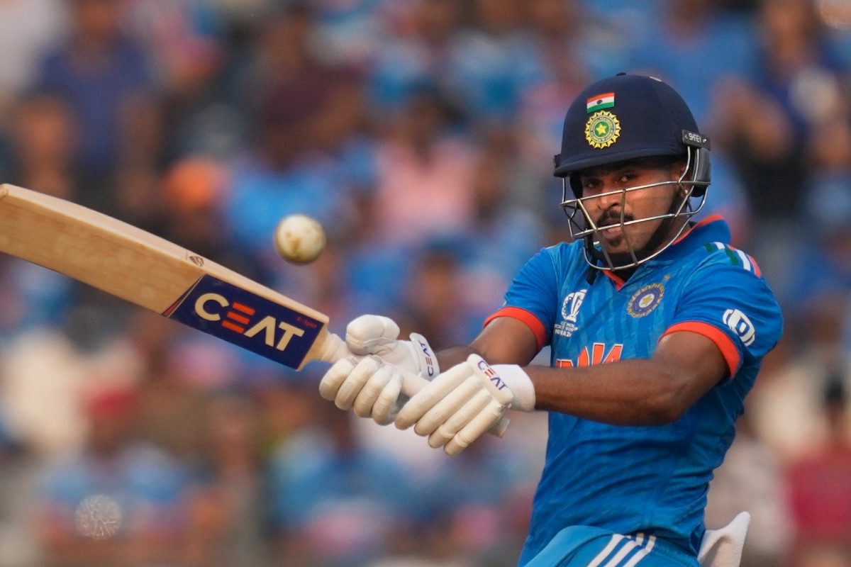 श्रेयस अय्यर ने वर्ल्ड कप सेमीफाइनल का सबसे तेज शतक ठोका