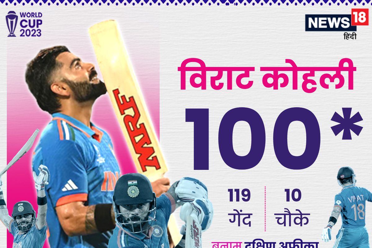 कोहली के 49वें शतक और जडेजा के 'पंच' के दम पर भारत ने दर्ज की लगातार 8वीं जीत