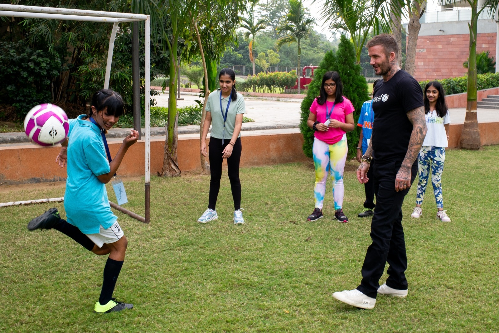 unicef goodwill ambassador david beckham india