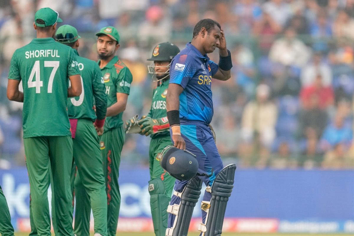 VIDEO: मैथ्यूज पर ICC ले सकता है बड़ा एक्शन, Time Out के बाद खोया आपा