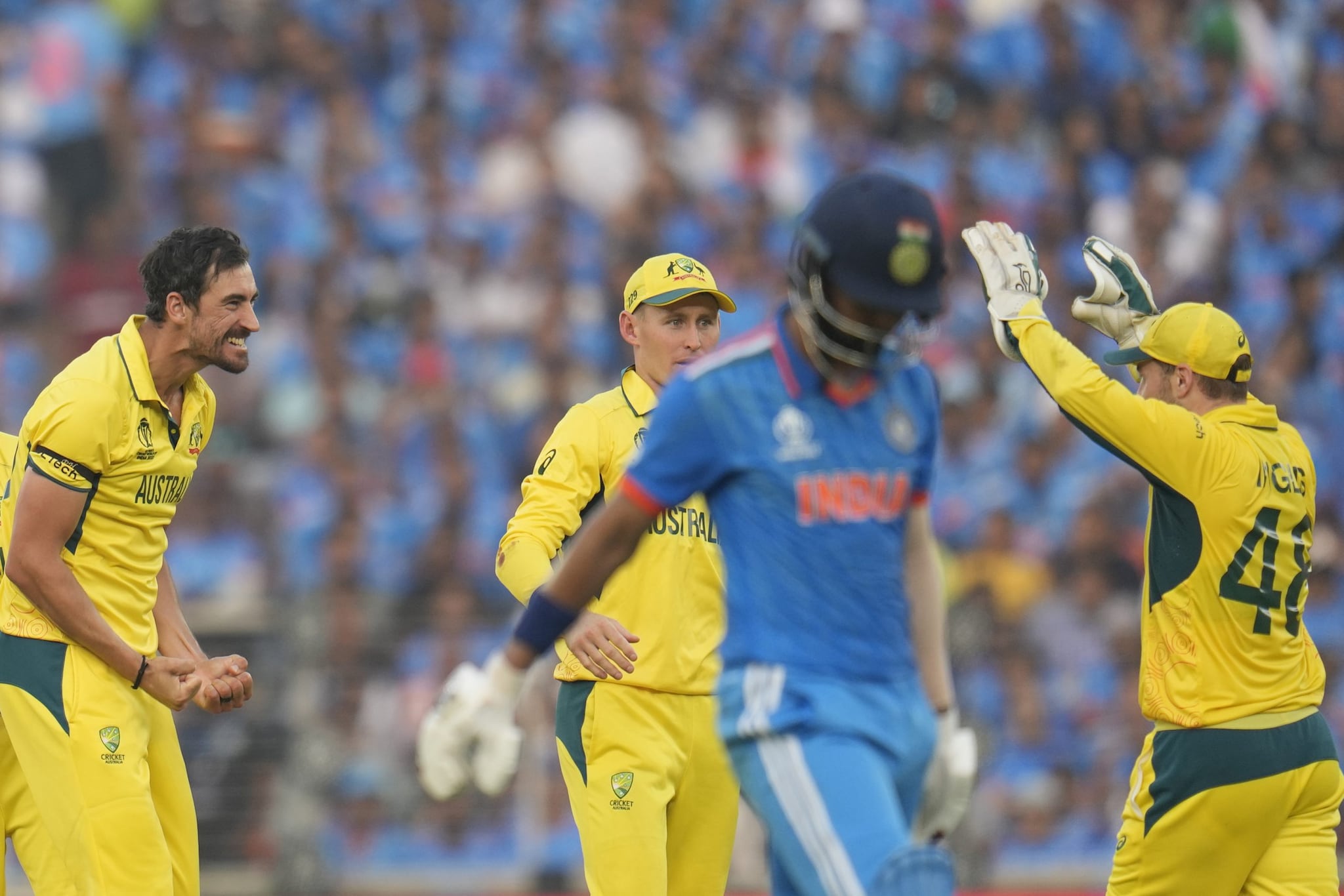 World Cup: भारतीय बैटर्स ने बनाया शर्मनाक रिकॉर्ड, 30 ओवर और सिर्फ 2 बाउंड्री