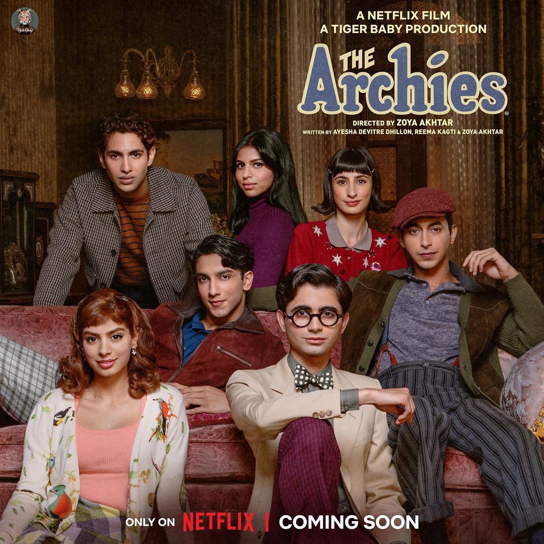 the archies, the archies nepotism, The Archies casting controversy, Zoya Akhtar on the archies controversy, Zoya Akhtar nepotism, suhana khan, suhana khan movie, khushi kapoor, khushi kapoor movie, Agastya Nanda, Agastya Nanda movie, the archies cast, the archies trailer, the archies movie, the archies star cast, the archies netflix release date, the archies imdb, the archies ott, Vedang Raina, Mihir Ahuja, Dot, Yuvraj Menda, who is Vedang Raina, who is Mihir Ahuja, who is Dot, who is Yuvraj Menda, bollywood news, entertainment news
