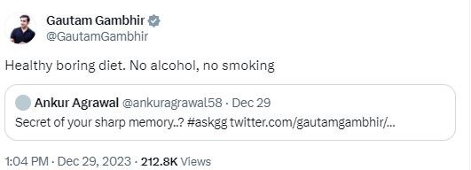 Gautam Gambhir Sharp memory, Gautam Gambhir Diet, Virat Kohli, Virat Kohli Stats, Virat Kohli Century, Gautam Gambhir, Gautam Gambhir vs Virat Kohli, Gautam Gambhir and virat kohli, virat and gambhir controversy, Cricket News in Hindi, Cricket News, IPL 2024, विराट कोहली, गौतम गंभीर