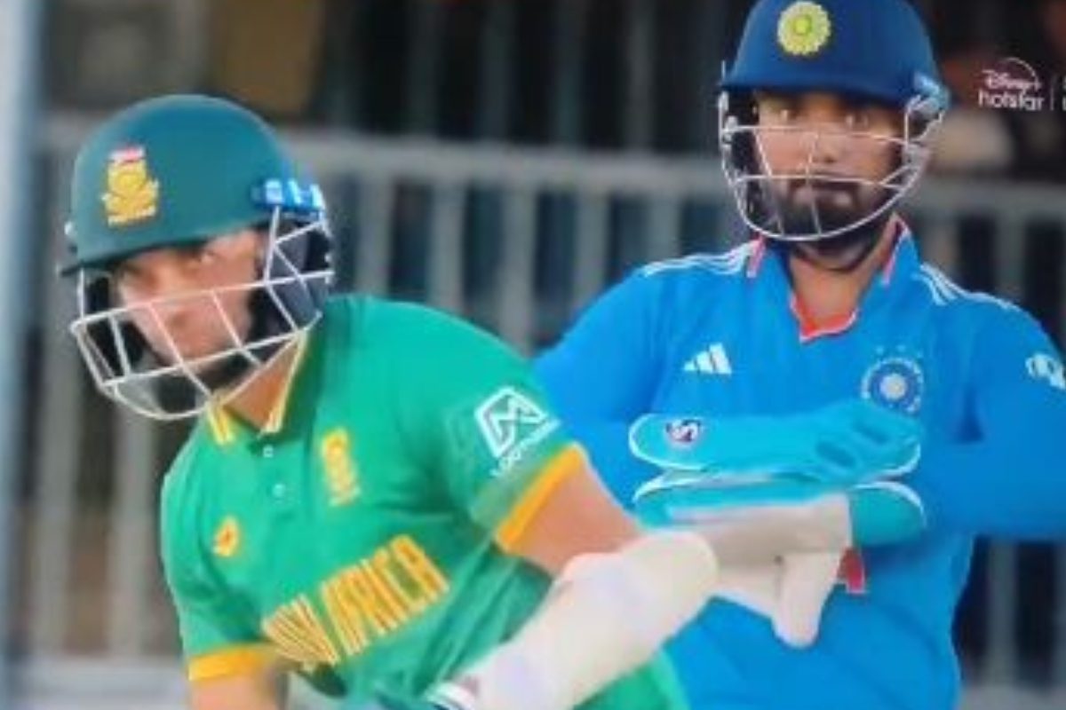 VIDEO: बल्लेबाज के स्वागत में गूंजा 'राम सिया राम...' तो राहुल ने पूछा राज