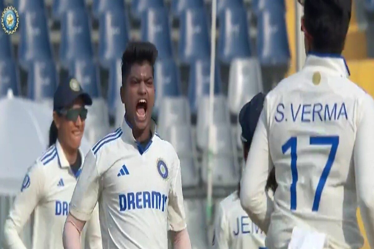 INDW Vs AUSW : पूजा वस्त्राकर की अनप्‍लेबल बॉल, उखाड़ा पैरी का स्‍टंप,VIDEO