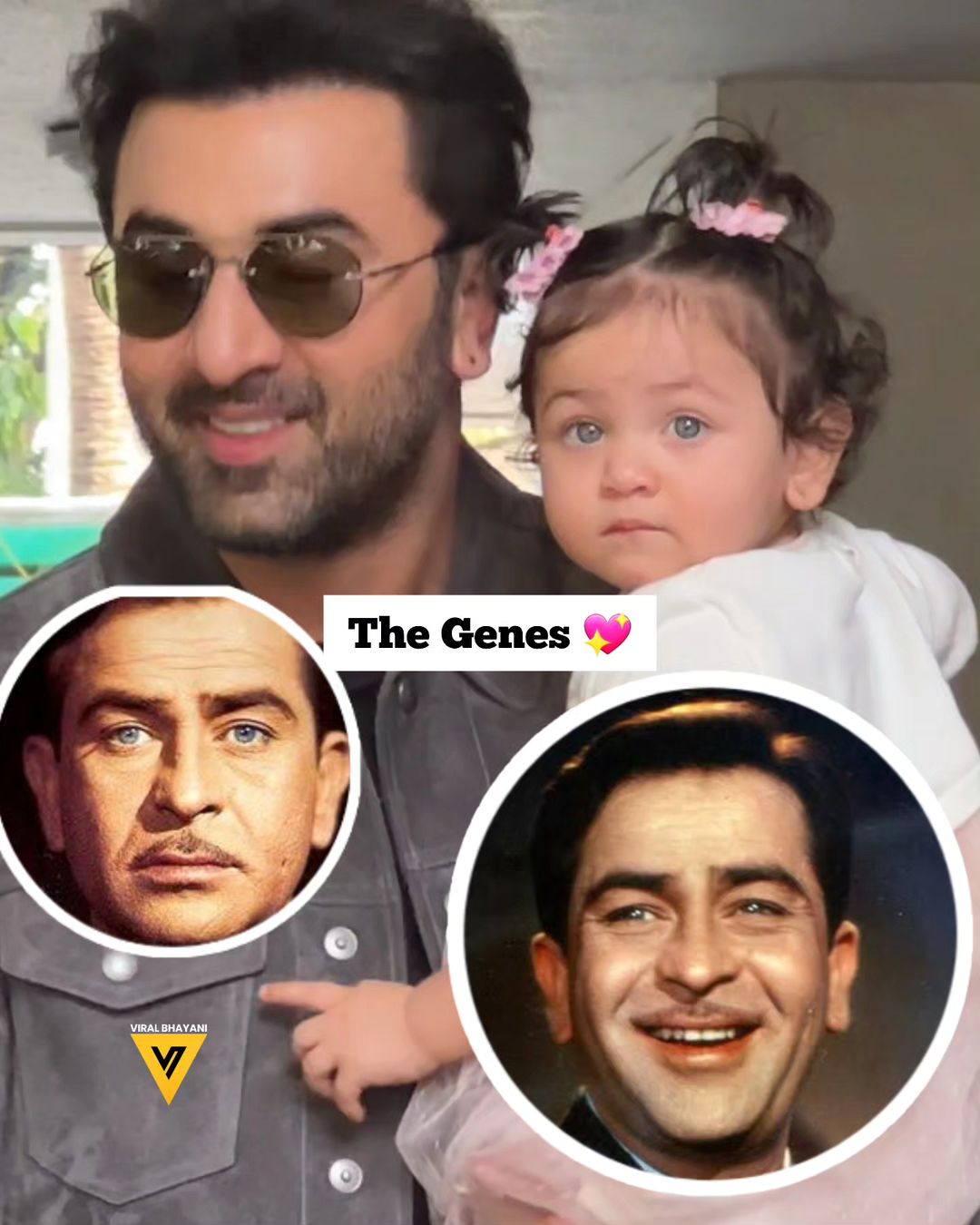 raha kapoor, ranbir kapoor, alia bhatt ranbir kapoor alia bhatt reveals daughter raha kapoor face , raha kapoor face reveal, ranbir kapoor daughter raha, raha kapoor face revealed, ranbir kapoor alia bhatt reveals daughter raha kapoor face first time, raha looks like grandfather rishi kapoor, raj kapoor