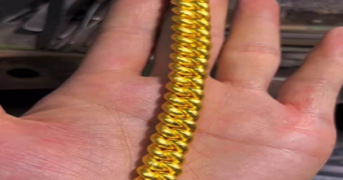 कभी देखी है कैसे बनती है सोने की चेन? 24K गोल्ड से यूं बनाई डिजाइन