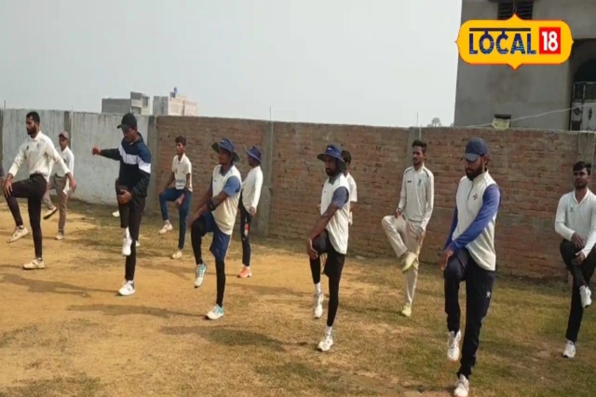 बांका के खिलाड़ियों को इस एकेडमी में क्रिकेट प्रशिक्षण की मिल रही सुविधा