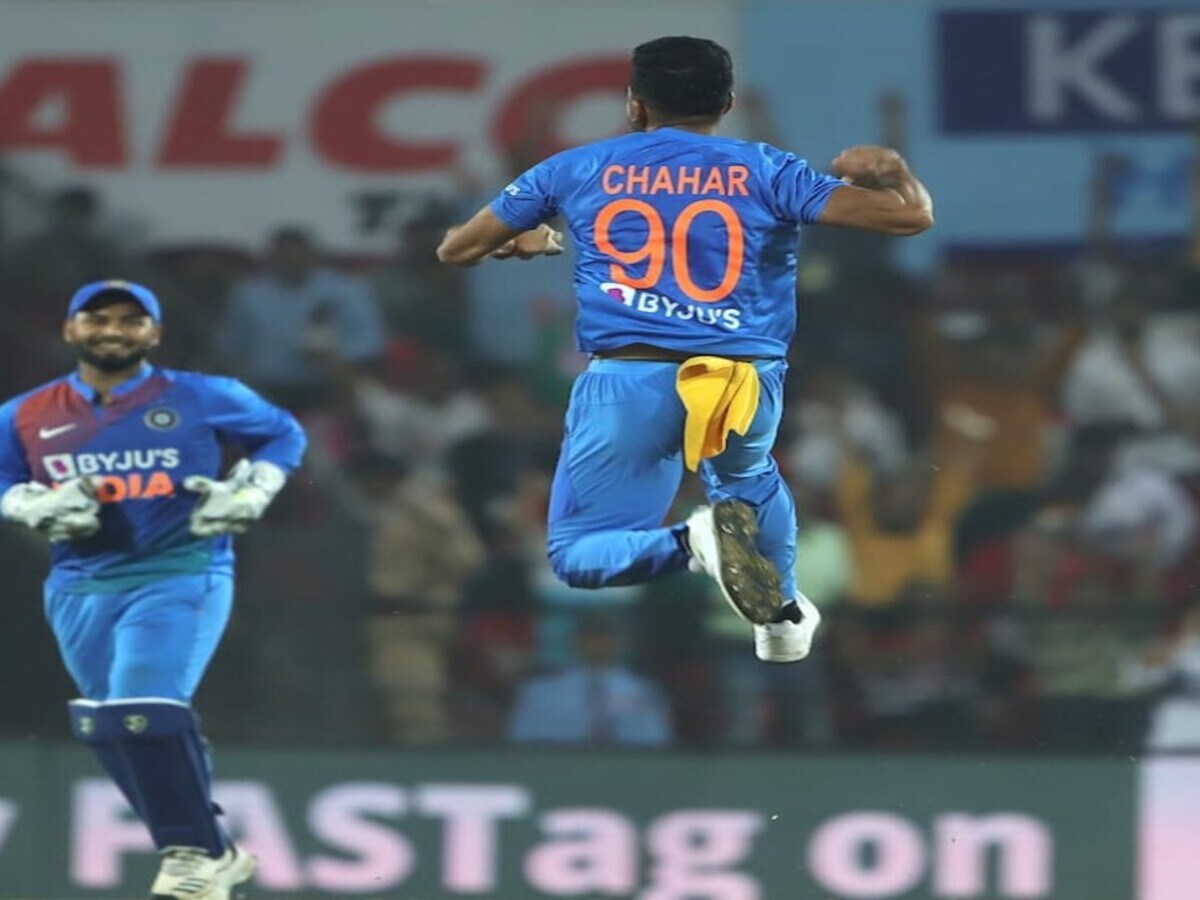 Deepak Chahar, Deepak Chahar Wife, Jaya Bharadwaj, Jaya Bharadwaj Chahar, Deepak Chahar Marriage, Deepak Chahar-Jaya Bharadwaj Love story, दीपक चाहर, दीपक चाहर की पत्‍नी जया भारद्वाज, जया भारद्वाज चाहर, दीपक चाहर की शादी, दीपक चाहर-जया भारद्वाज की लव स्‍टोरी