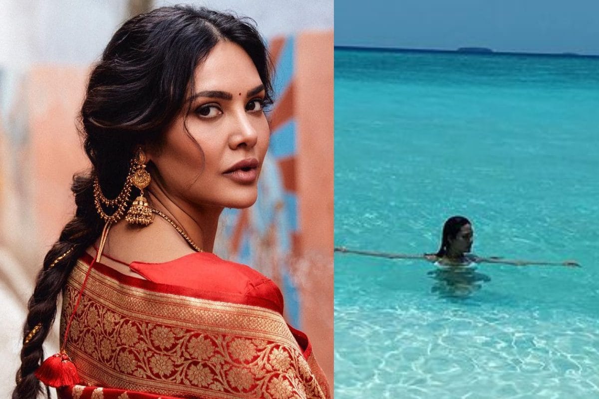 Maldives Row: समंदर में ईशा गुप्ता ने लगाई डुबकी, दूर तक दिखा नीला आसमान-पानी