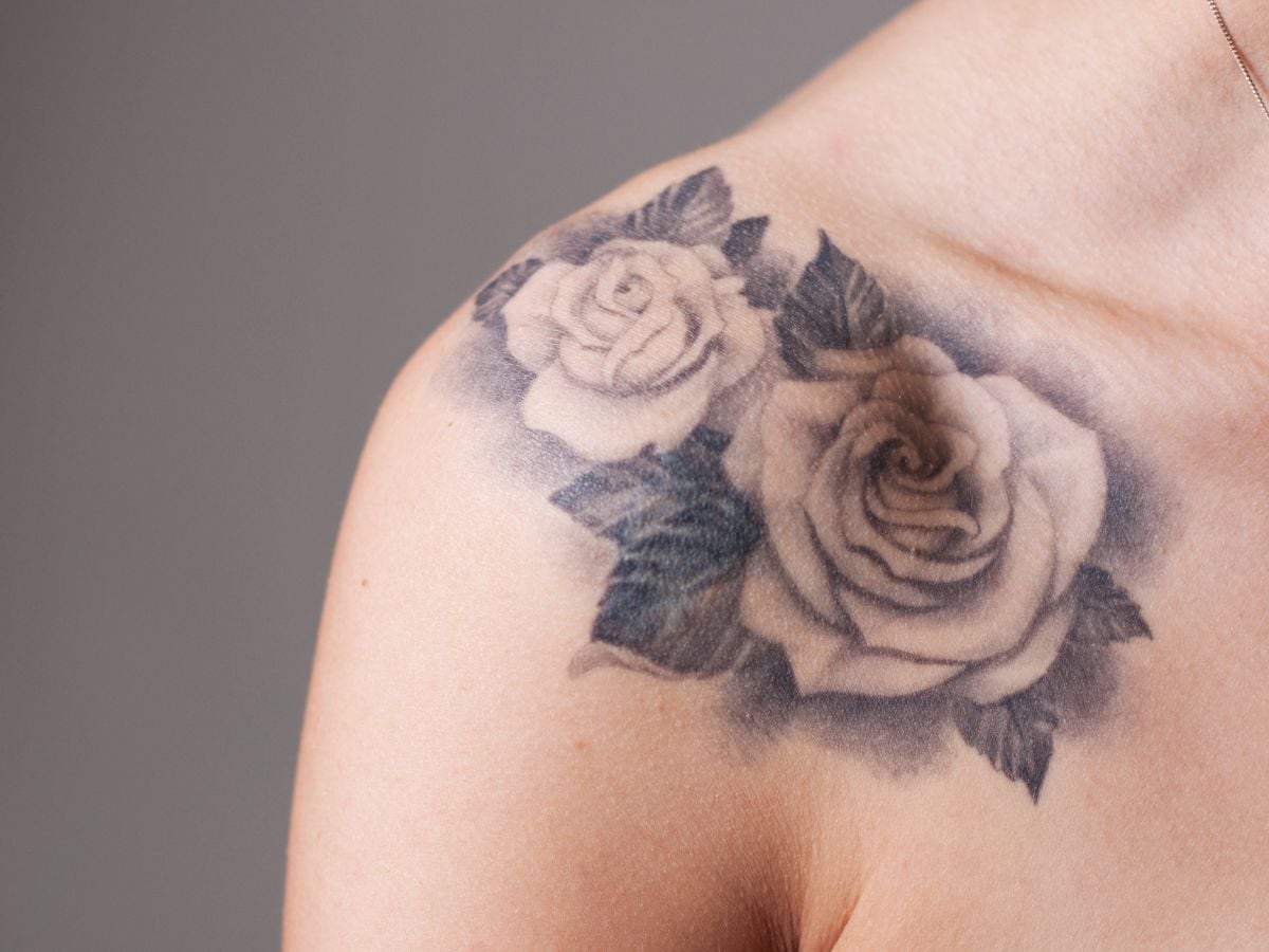 Beauty Rose Outline Art Tattoo Design स्टॉक वेक्टर (रॉयल्टी फ़्री)  2321813267 | Shutterstock