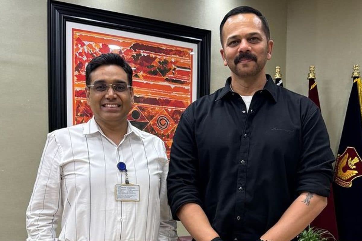 रोहित शेट्टी ने IPS ऑफिसर मनोज कुमार शर्मा संग बिताए पल, बताया रियल हीरो