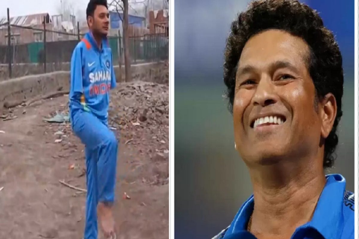 कौन हैं पैर से गेंदबाजी और गर्दन से बैटिंग करने वाले आमिर? सचिन भी हुए फैन