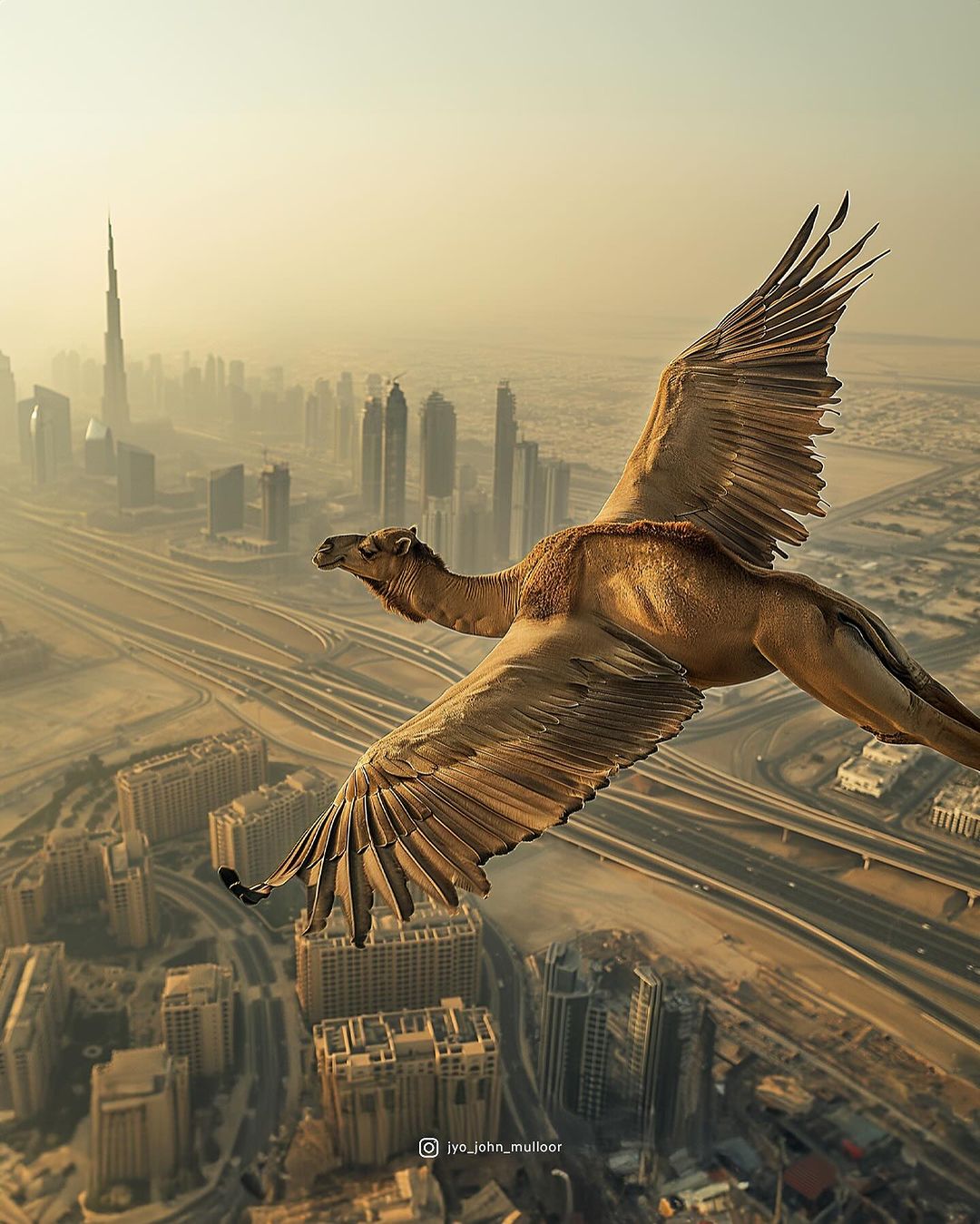 आकाश में उड़ने लगे ऊंट! बड़े-बड़े ...