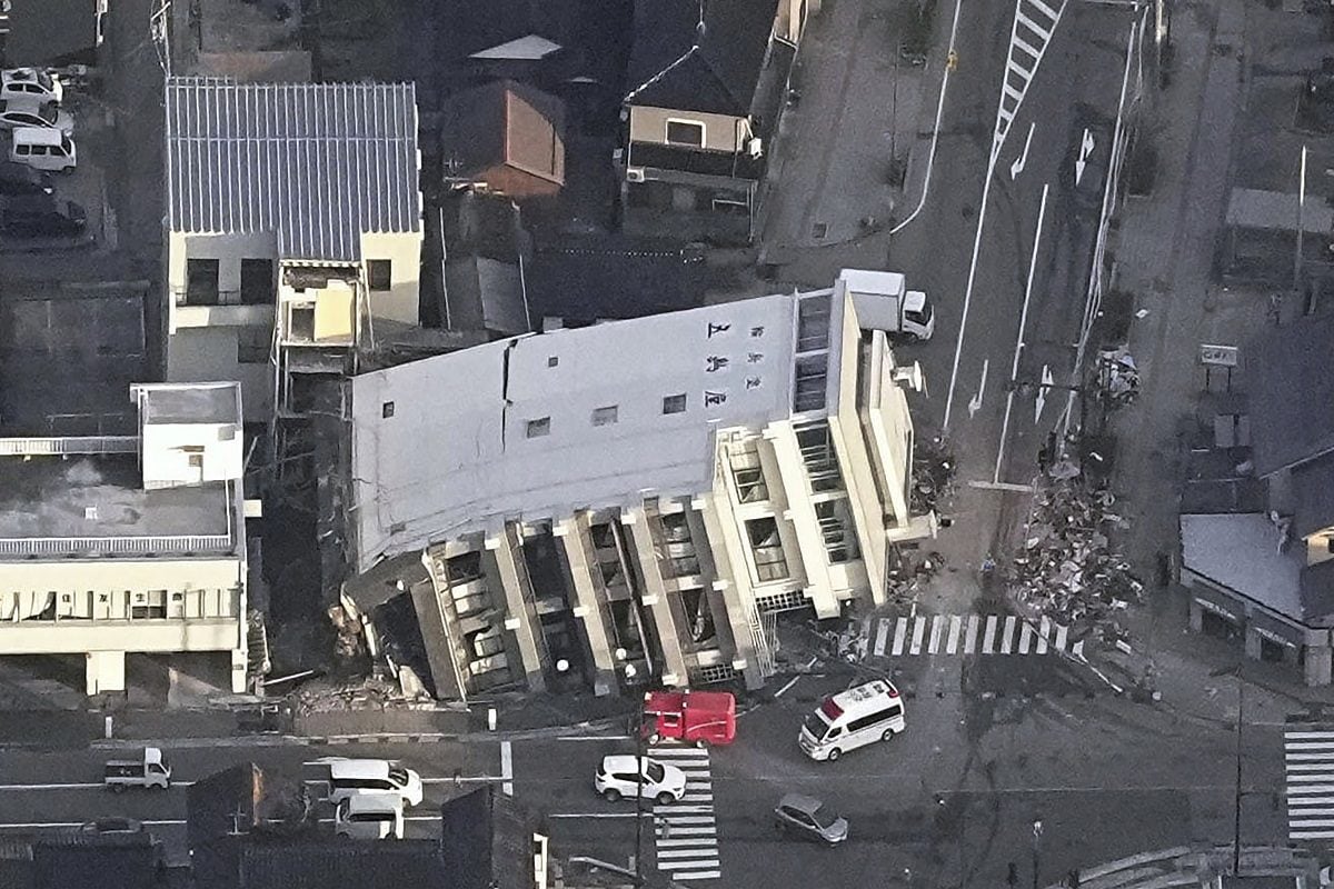 जापान में भूकंप से मरने वालों की संख्या हुई 126,बारिश-बर्फबारी बिगाड़ेंगे हालत