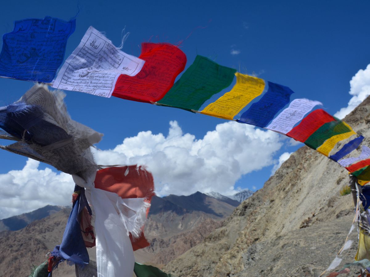 जनवरी के महीने में लेह लद्दाख