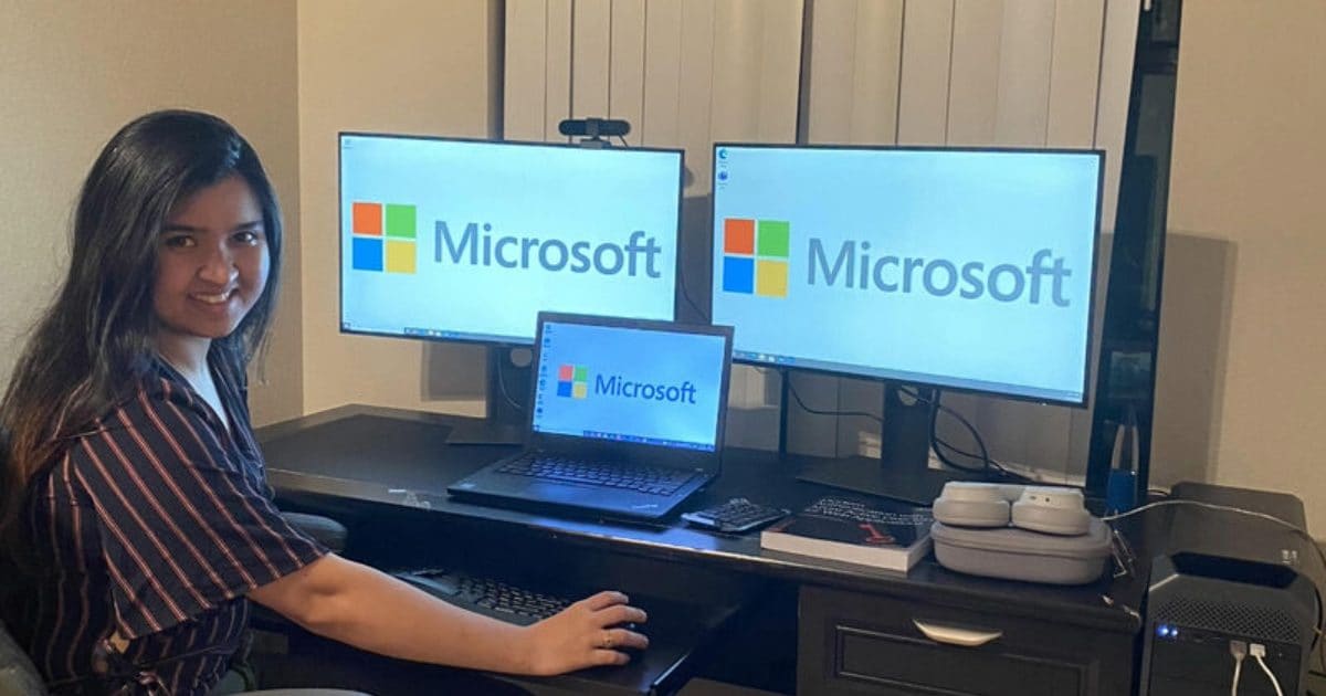 Overtaking Apple, Microsoft became the number one company in the world