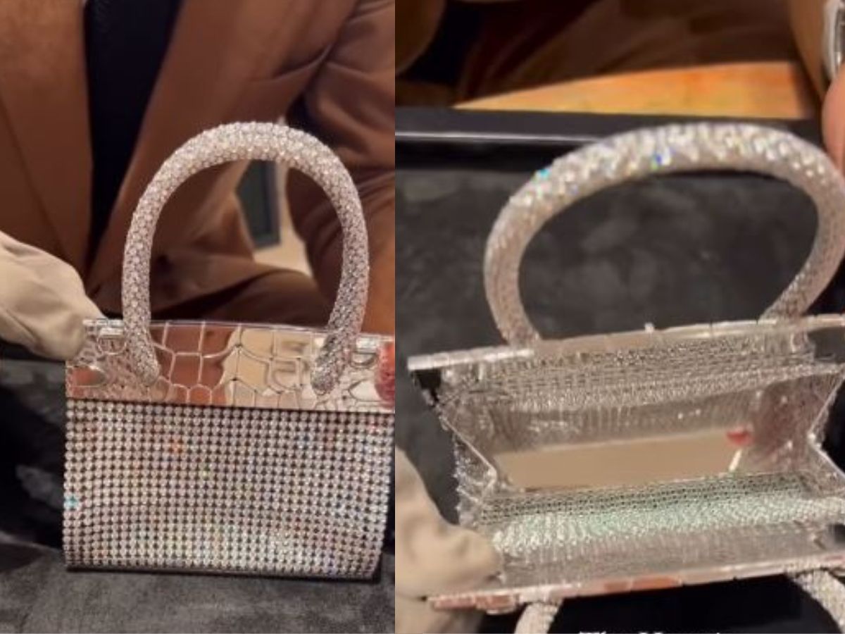 Rent Prada Re-Edition Crystal-Embellished Shoulder Bag | Rites London