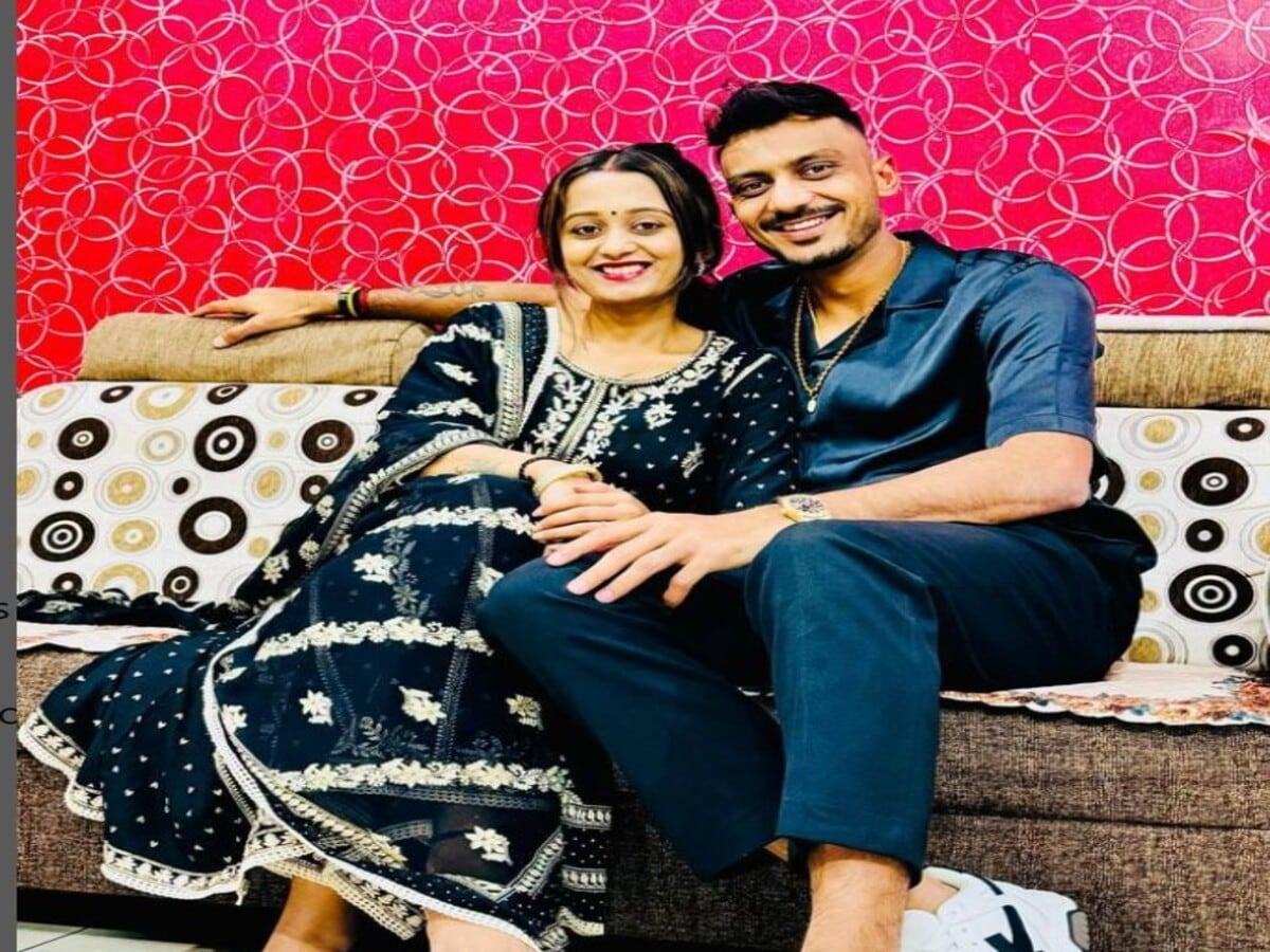Axar Patel, Axar Patel Love story, Axar Patel cricket record, Axar Patel cricket carrer, Akshar Patel, Akshar Patel Love story, अक्षर पटेल, मेहा पटेल, अक्षर पटेल लव स्‍टोरी, अक्षर पटेल क्रिकेट रिकॉर्ड