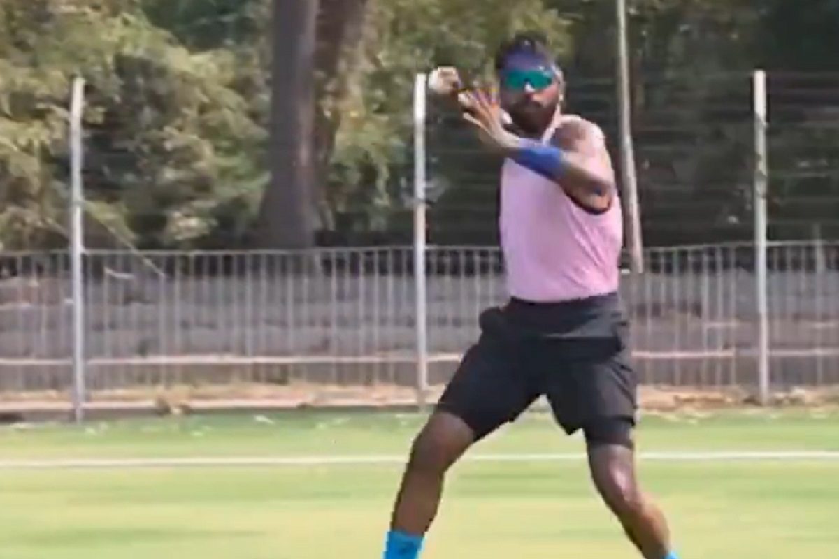 VIDEO: IPL के लिए फिट हुए पंड्या, मैदान पर दिखाई फुर्ती, क्या वर्ल्ड कप...