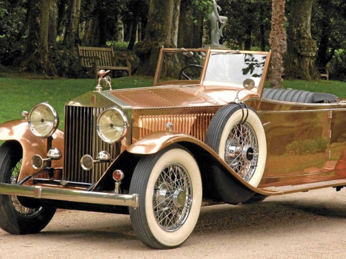  gold rolls royce, kings and queens of india, rolls royce alwar maharaja